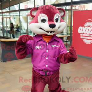 Mascot character of a...