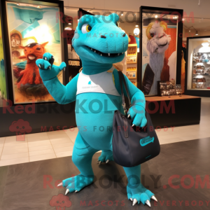 Mascot karakter van een...