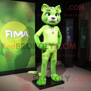 Personnage mascotte d un...