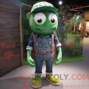 Mascottefiguur van een...