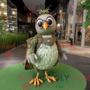 Postava maskota Olive Quail...