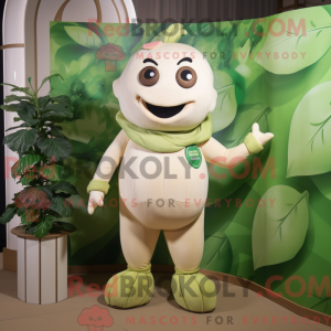 Mascot character of a Cream...