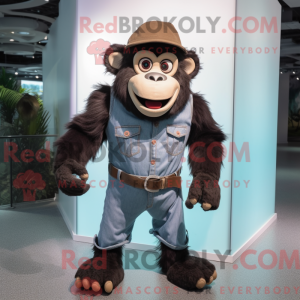 Mascot character of a Black...