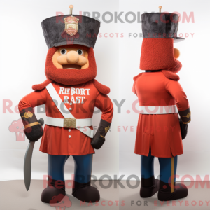 Maskotkarakter av en Rust...