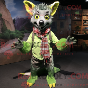 Mascot character of a Lime...