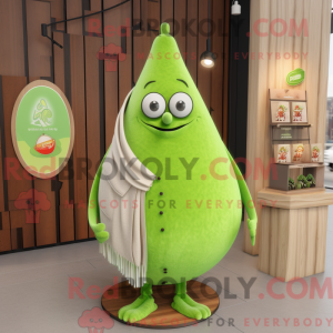 Mascot character of a Lime...