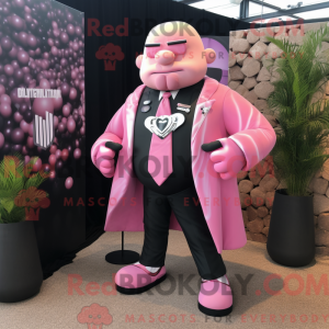 Personagem de máscara de...