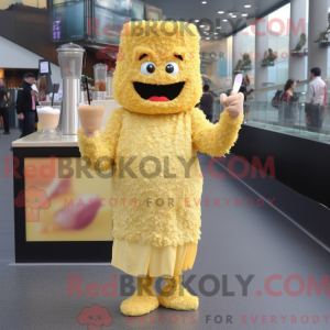 Mascottekarakter van een...