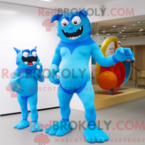 Personnage mascotte d un...