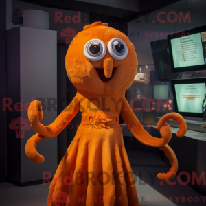 Maskot karakter af en...