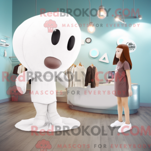 Postava maskota velryby...