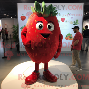 Mascot character of a Red...