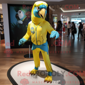 Mascot character of a Lemon...