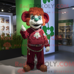 Mascot character of a...