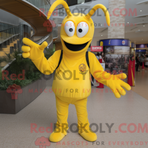 Mascot karakter van een...
