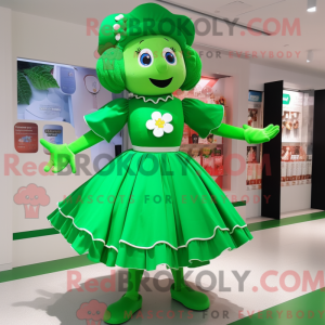 Mascot karakter van een...