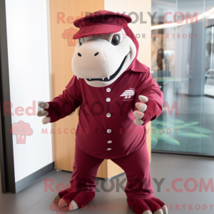 Mascot karakter van een...