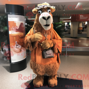 Personnage mascotte d un...