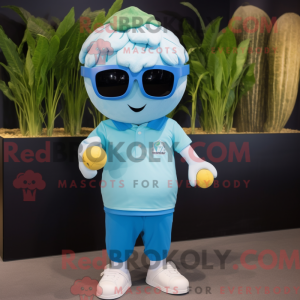 Mascot karakter van een...