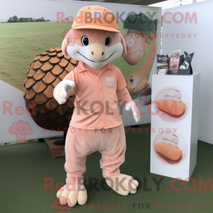 Mascot karakter van een...