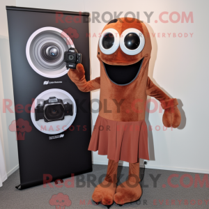Mascot character of a Rust...