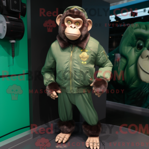 Mascot karakter van een...