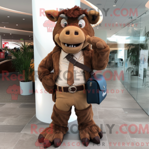 Personnage mascotte d un...