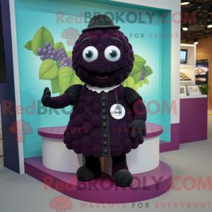 Mascot character of a Black...