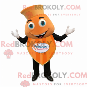 Maskotkarakter av en Peach...