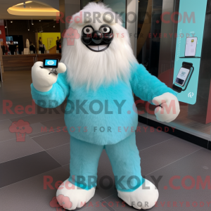 Mascot karakter van een...