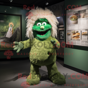 Mascot karakter van een...