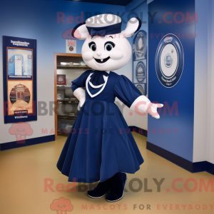 O personagem do Navy Plate...