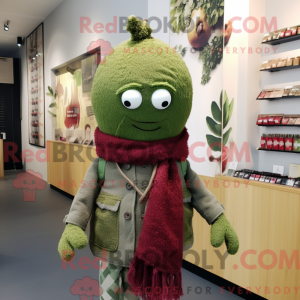 Personnage mascotte d Olive...