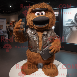 Mascot karakter van een...