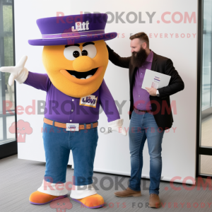 Mascot karakter van een...