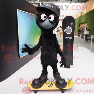 Mascot character of a Black...