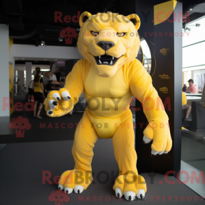 Mascot karakter van een...