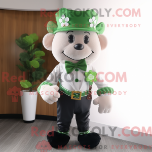 Mascot character of a White...
