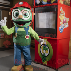 Mascot character of a Olive...