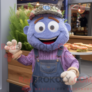 Mascottefiguur van een...