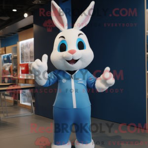 Mascot character of a Blue...