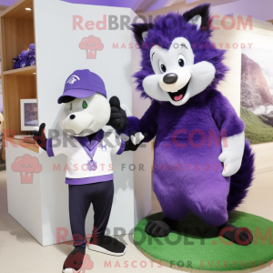 Mascot character of a...