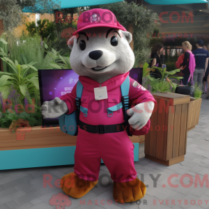 Personnage mascotte d une...