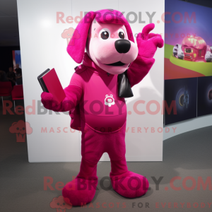 Mascot character of a...