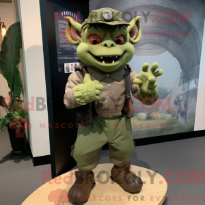 Mascot karakter van een...