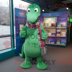 Mascot karakter van een...