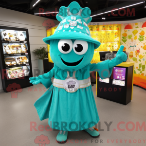 Mascot karakter van een...