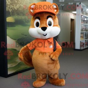 Maskot karakter af et...