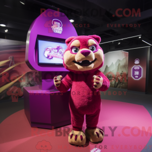 Mascot character of a...