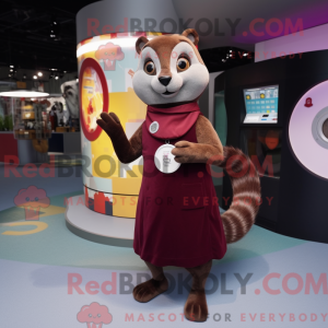 Mascottekarakter van een...